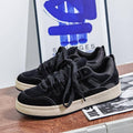 Trending influencer's choice: 2026 spring new arrival - korean style versatile chunky sole sneakers for students - angora red skate shoes