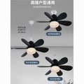 Used ceiling fan light  new large retro ceiling fan light living room dining room walnut color black fan chandelier
