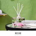 100ml preserved flower flameless reed diffuser - hotel-grade fragrance, home air freshener, and odor eliminator for bathrooms