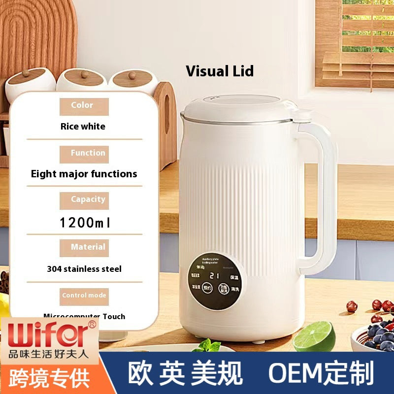 hot-selling soy milk machine for home small mini fully automatic multi-function wall breaking machine rice paste no cooking no filtering