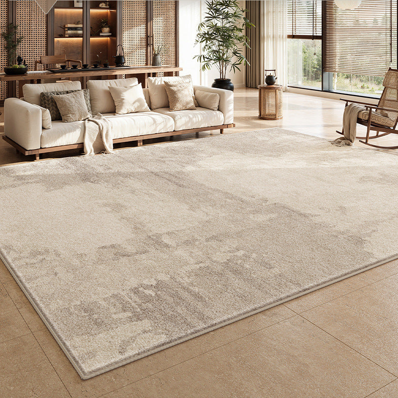 Carpet living room log wabi-sabi style classy sense no-wash and wipeable sofa coffee table floor mat bedroom carpet large area