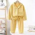 Derong heattechsuit double-sided couple pajamas women's thickened winter men's lapel home clothes pajamas suit