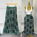 Cashew flower dark green