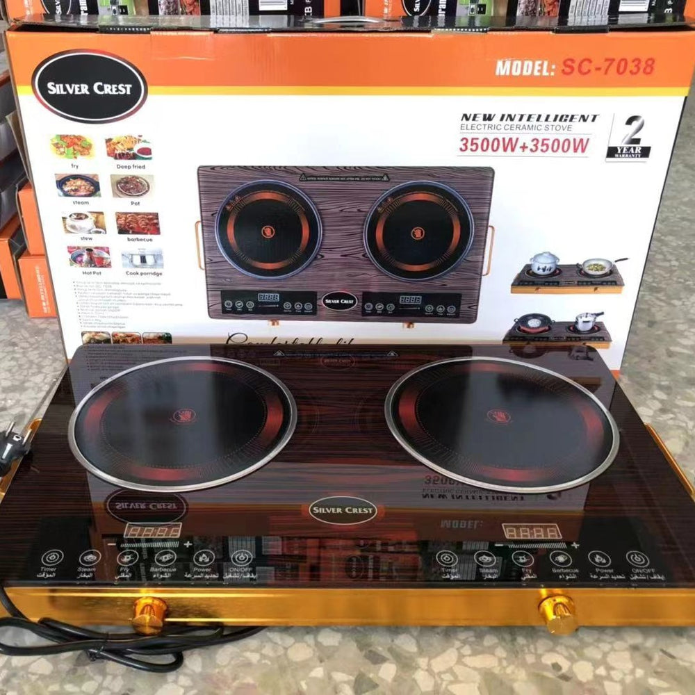 Export cross-border high-power cooking electric ceramic stove induction cooker for home multi-function intelligent stir-fry induction cooker us standard
