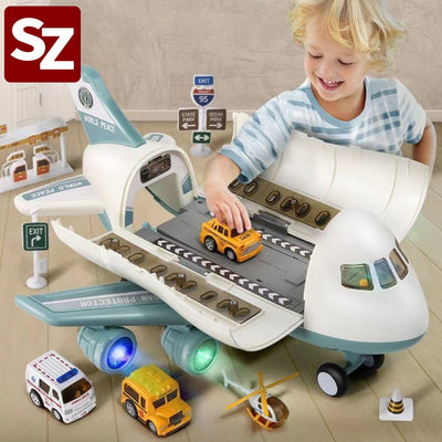 Kids' airplane toy model - popular, durable, transformable jumbo jet - ages 5-7 - perfect for boys and girls
