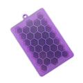 33-cavity silicone ice cube tray with lid - honeycomb design for homemade ice cubes, diy jelly molds, and silicone ice makers