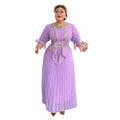 fashionelegancepleated skirt long skirt  women's clothing plus sizedress