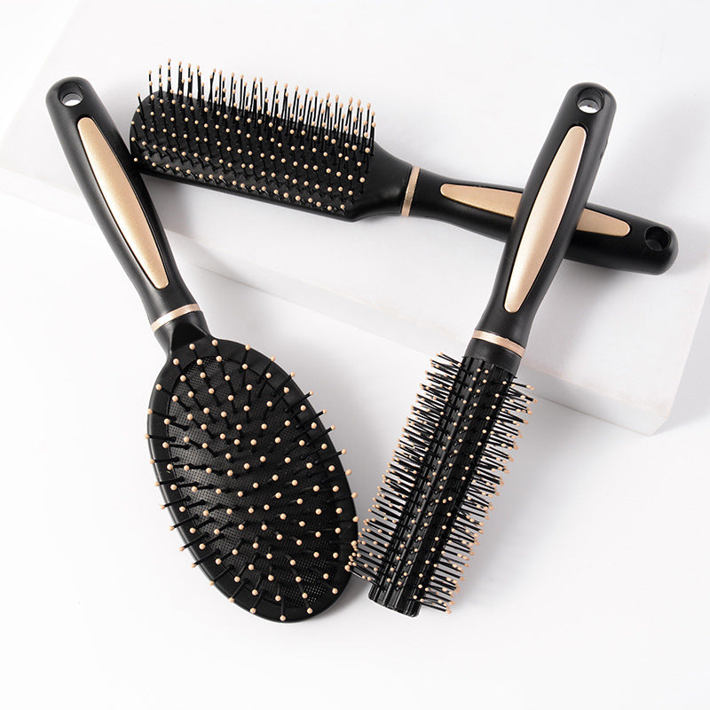 Spot A product anti-static modeling massage comb, household hair-free plastic air cushion comb, round plate smooth hair airbag comb