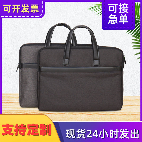 Manufacturer spot, Pilot 813 laptop bag, thickened waterproof Oxford cloth portable information bag, file bag.