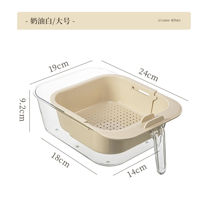 Retractable fruit plate, living room tea table, snacks, candy, fruit sub-plate, candy box, melon seeds, dried fruit storage box, household use