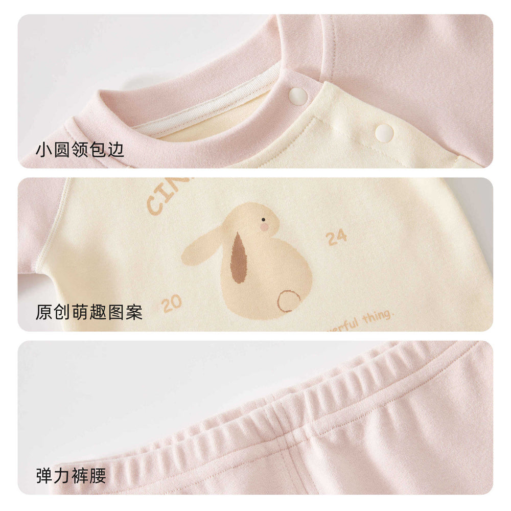 Babibele autumn baby thermal underwear set - kids' warm innerwear, toddler & infant base layers, baby clothes