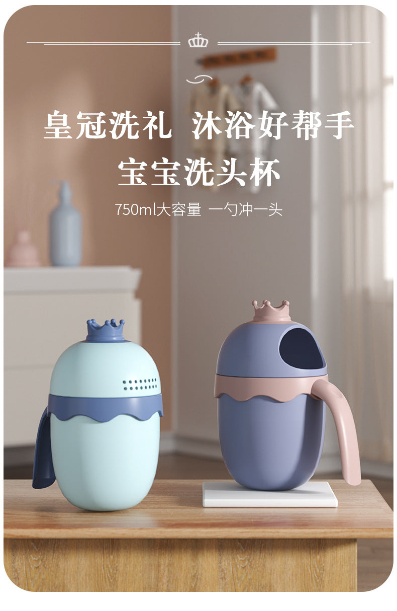 1 baby bath and shampoo cup shower water spoon baby bath water scoop water scoop bath spoon shampoo cup kids bath cup