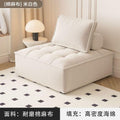 Lazy sofa apartment small apartment italian normcore living room popular technology cloth accessible luxury square single tofu sofa