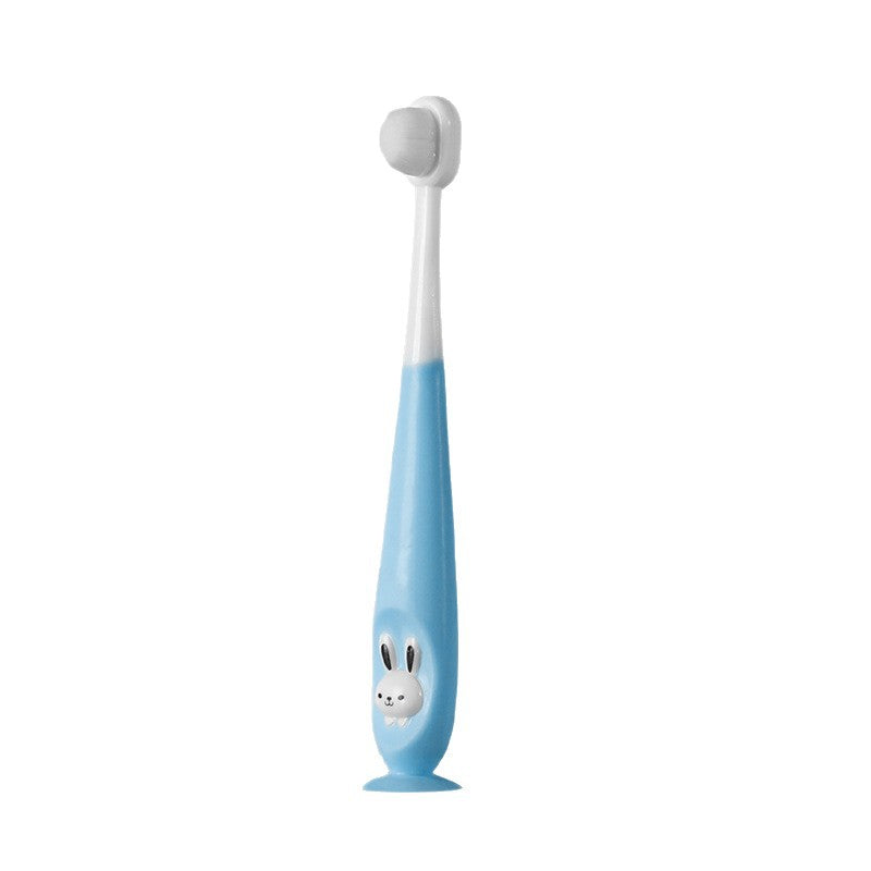 Children's toothbrush cartoon ten thousand hair toothbrush cute soft hair brush 1-12 years old baby oral cleaning toothbrush box wholesale