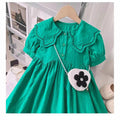 Girls' pure cotton dress - summer lightweight style,  new collection, stylish baby princess dress, summer children's dress, kids' clothing