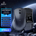 X1 wireless mouse - bluetooth tri-mode, lightweight, esports gaming, wired, right-handed, large hand, ergonomic design
