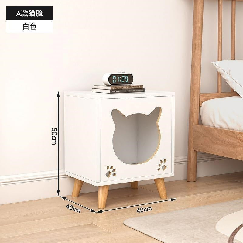 new arrival cat bedside table cat house casual cat nest neutralall year round bedside cabinet bedroom storage cabinet