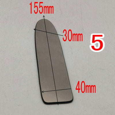 Glass dental reflector, double-sided single-sided background, jaw buccal lingual photographic plate, restoration of camera tools, oral cavity