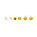 Niche stylesense of design forest style happy every daysuit earrings popular trendy koreanelegantcasual student earrings for women