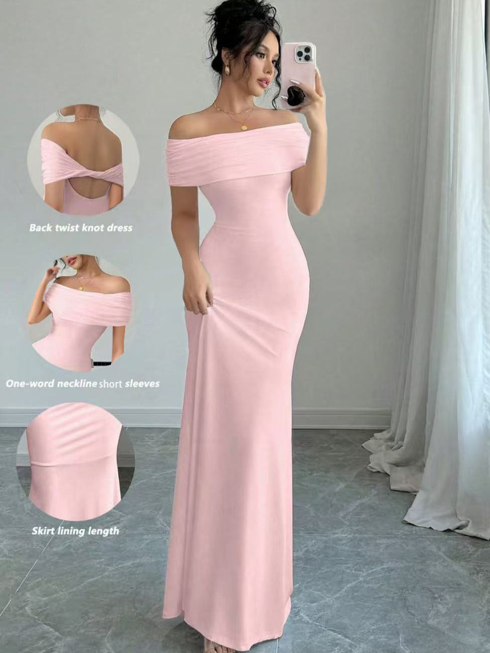 new arrival: sleeveless off-the-shoulder bodycon mini dress - chic, sexy, and figure-flattering for the modern woman