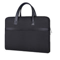 Portable briefcase zippered office bag conference bag satchel document bag document bag business bag printing logo