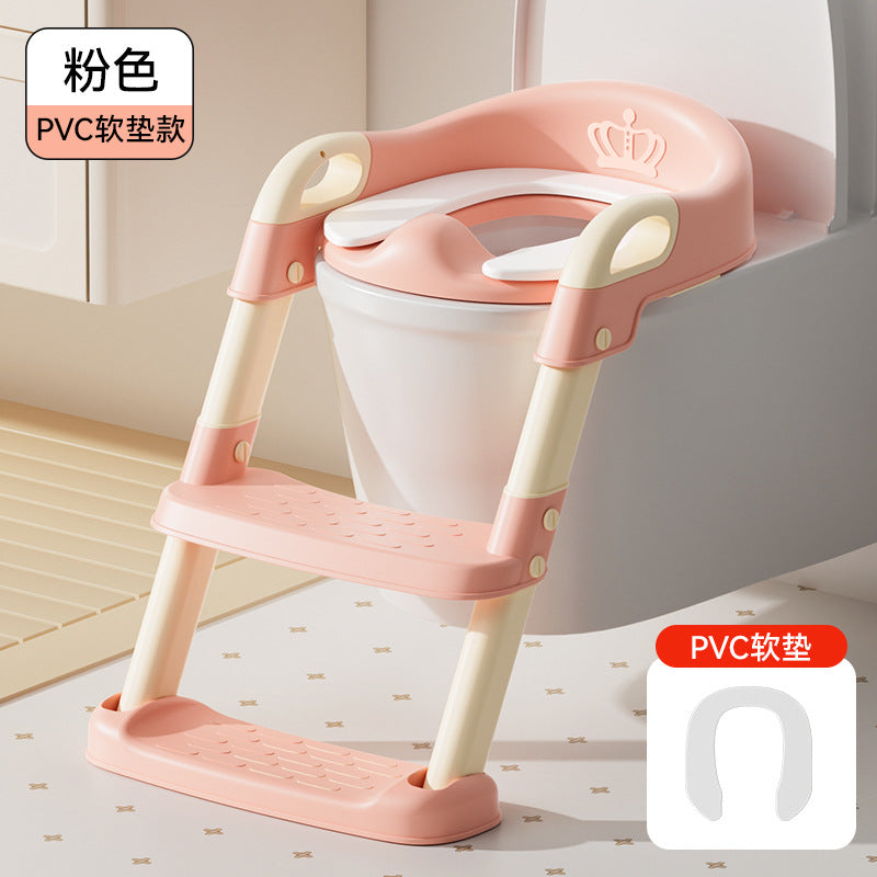 Factory direct children's step stool toilet trainer - potty training seat for boys and girls - foldable toddler toilet seat