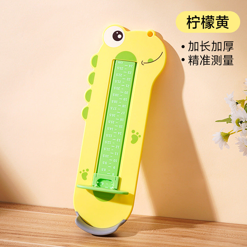 Kids' foot measuring device - accurate foot length & shoe insole length measurement tool for babies & toddlers - universal home use