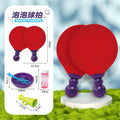 Kids' outdoor bubble toy - tiktok viral style - bubble blower with ping pong bubble function - manual magic bubble gun