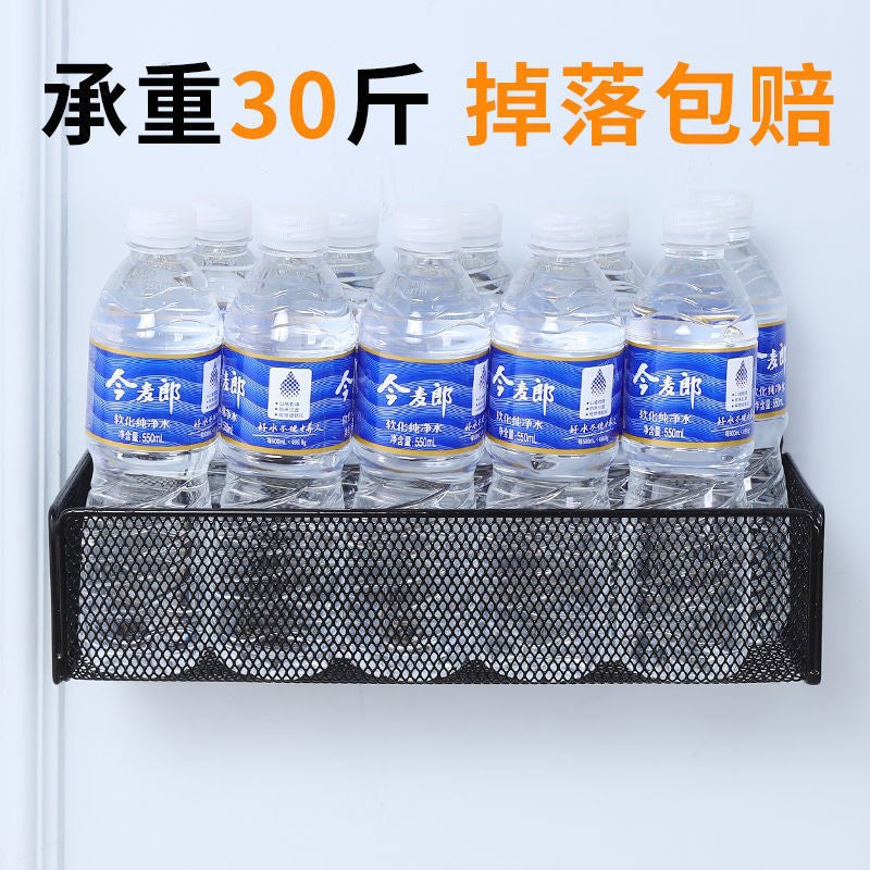 No-drill wall mount shelf - multi-purpose storage for bedroom, bathroom, kitchen, and dorm room