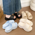 2026 new platform sandals for women, 8cm height increasing, summer outdoor wear, fashionable and versatile, popular trending high heel mules