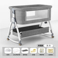 Morandi gray + mattress + storage basket + mosquito net + bed surround c
