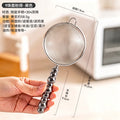 304 stainless steel 9-bead sieve spoon flour soy milk juice filter baking milk tea food supplement colander wholesale