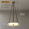 minimalist spanish imitation marble living room dining room pendant light - circle ring bedroom designer hotel bar counter lamp