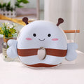 Little bee memory pillow (blue)