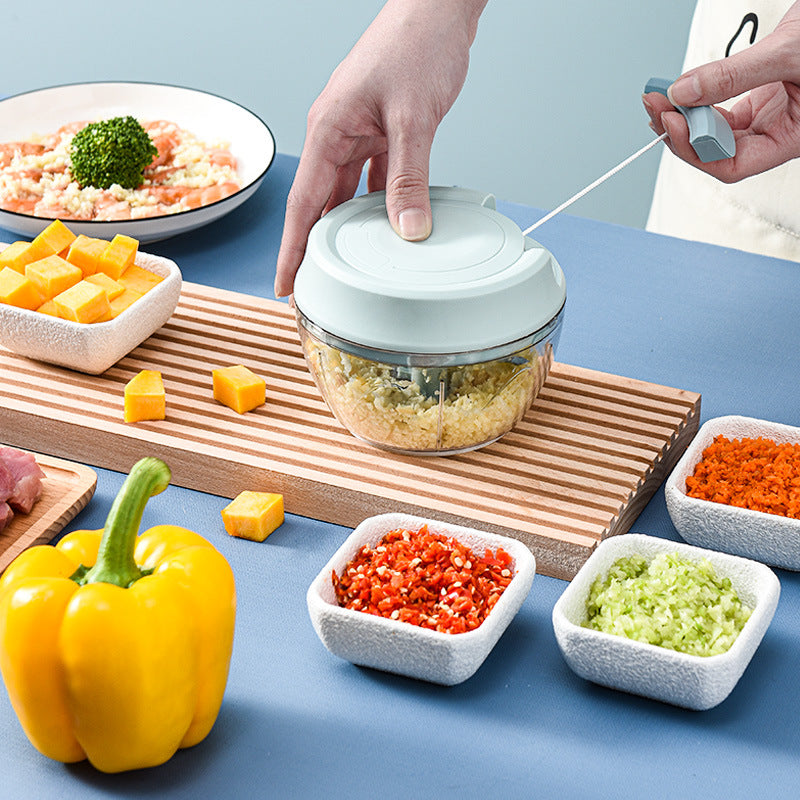 Garlic masher - manual garlic press - mini kitchen garlic crusher - garlic chopper - garlic paste maker - baby food supplement - small food processor