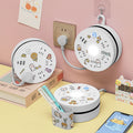 Multi-outlet power strip panel with storage, multi-port socket, home/dorm use, computer-safe, retractable extension cord