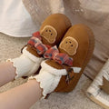 Cute northeastern snow boots for women, 2026 winter new arrival: fleece-lined, extra thick, warm, waterproof, non-slip, low-cut, thick-soled cotton shoes
