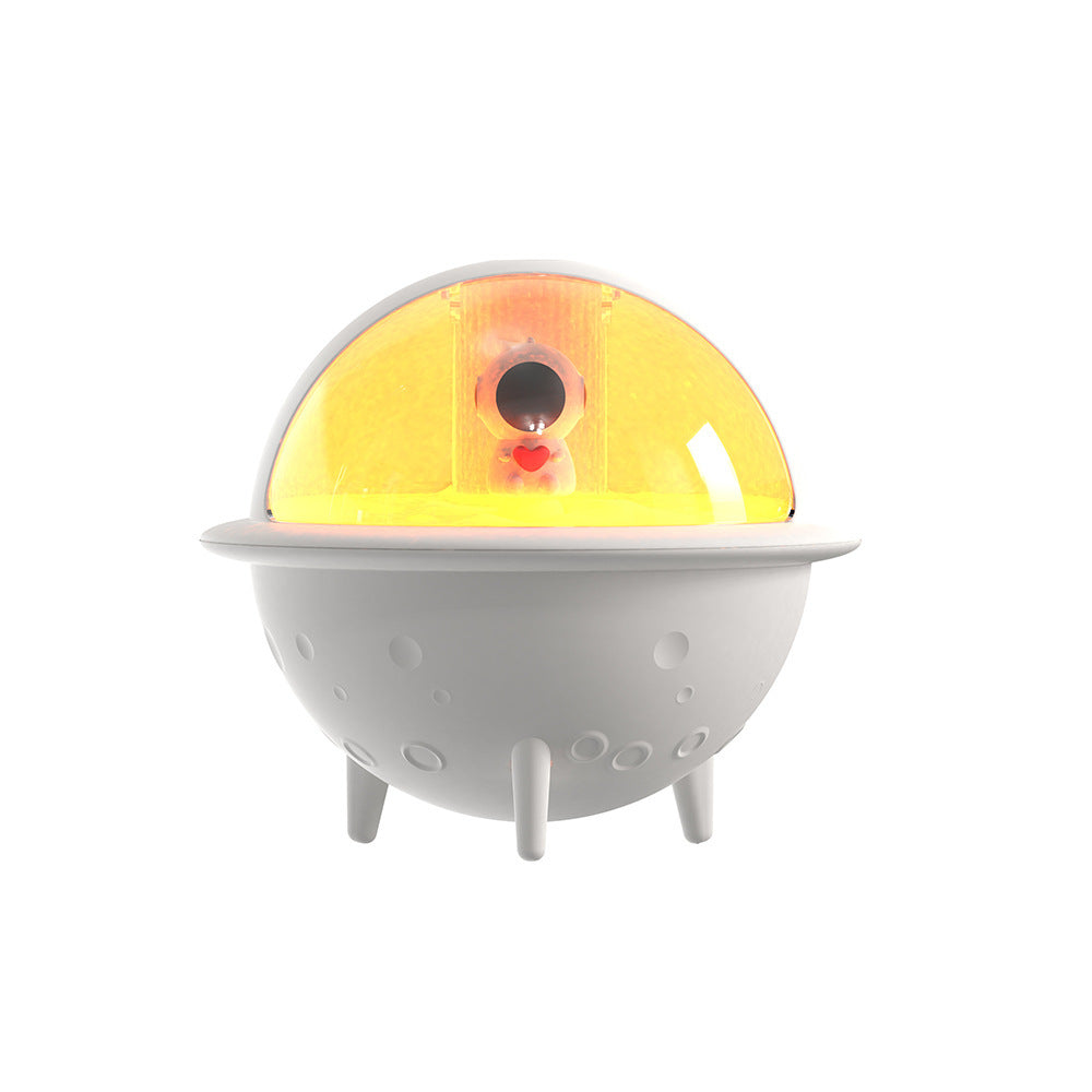 Space capsule humidifier usb home desktop aromatherapy machine colorful atmosphere night light gift wholesale silent hydration