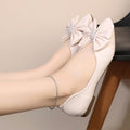 French bow slip-ons with skirt:  spring/summer new arrivals - versatile, casual, and stylish driving loafers