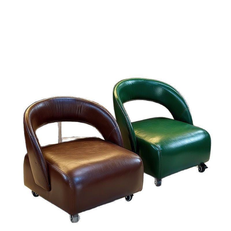 Ganliuliudeng universal wheel small stool living room for homeaccessible luxury sofa stool back chair shoe changing stool