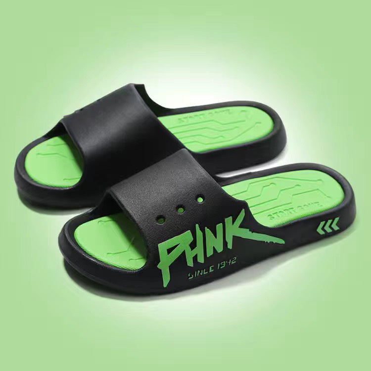Men's summer 2024 new sandals & slippers: indoor casual, bathroom, bath, home, outdoor fashion slippers for men and women - wearable outdoors