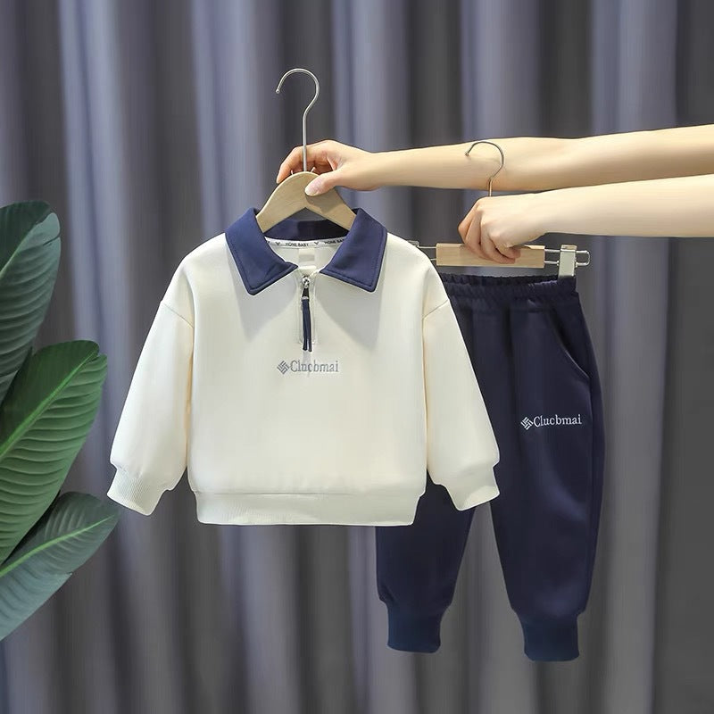 Kids' activewear set:  new collection - boys' & girls' sweatshirt sets for autumn/winter. trendy, cool, and sporty styles for toddlers and young children