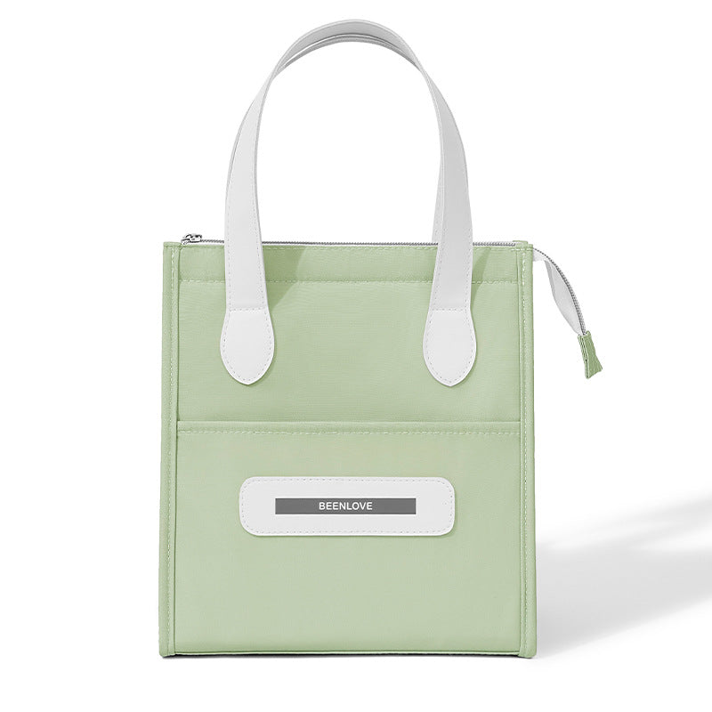 Beilian's new portable portable lunch box bag brings rice to work, lunch bento bag goes to school, travel, thermal insulation bag wholesale