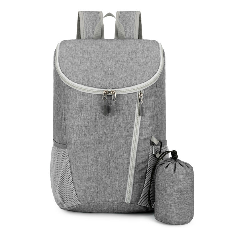 Outdoor folding backpack casual storage bag  new large-capacity backpack outdoor travel sports backpack