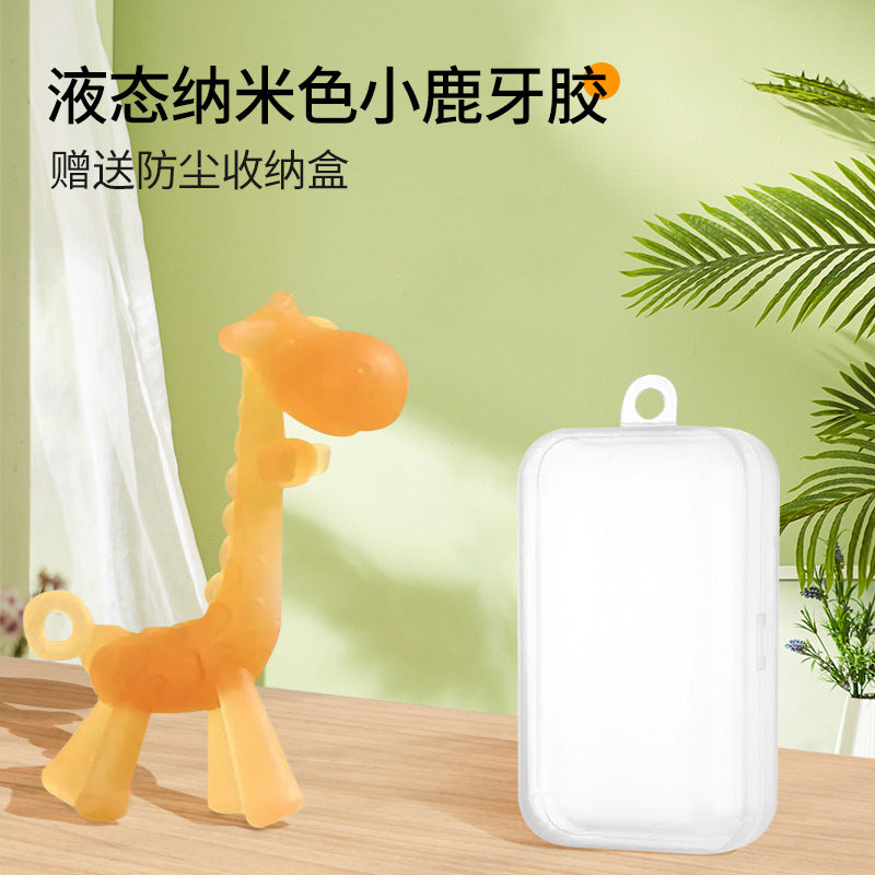 All England Baby Children's Toothpaste Fruit Toothpaste Teeth Grinding Stick Bites Le Deer Anti-Eating Hand Mushroom Head Manhattan Ball