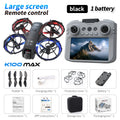 K100mini drone with screen remote control, optical flow hovering, dual lens hd aerial photography, extended flight time remote control aircraft