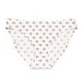 foreign trade wholesale low-waist sexy ice silk seamless underwear women's printing breathable quick-drying plaid women's briefs