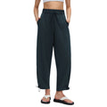 Spring/summer new arrival: women's casual drawstring ankle pants - quick-dry, breathable, activewear cropped trousers (style d26043)