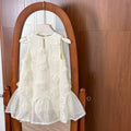 Girls' dress  new princess dress little girl 3d rose flower skirt birthday baby girl dress summer