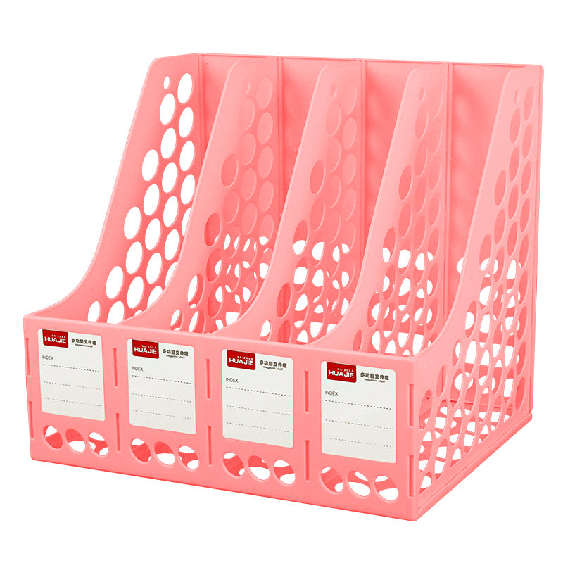 Desktop File Shelf Bookstand Desk File Shelf File Frame File Basket Data Shelf File Storage Box